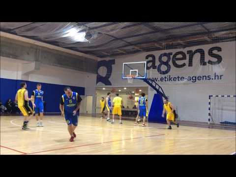 CroHoops League Division II, Rnd.4 - Marko Marjancevic (Cvjetno Hendrix) Highlights