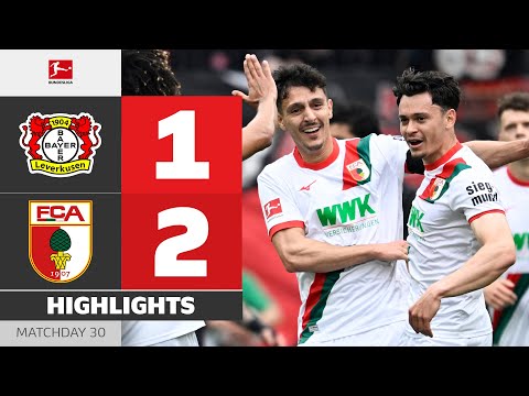Bayer Leverkusen 1-2 FC Fussball Club Augsburg