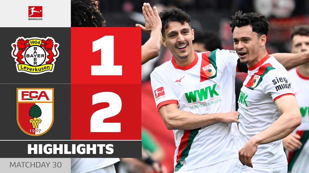 Bayer 04 Leverkusen vs Augsburg Highlights