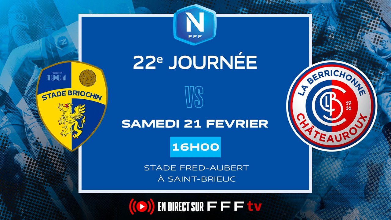 Stade Briochin vs Châteauroux Highlights