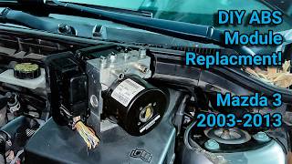 How To Replace ABS Module/Actuator on a Mazda 3 (2003-2013)