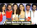 Donal Bisht Karanvir Bohra Raj Anadkat Other Celebs At Red Carpet For Super Mario Bros Screening