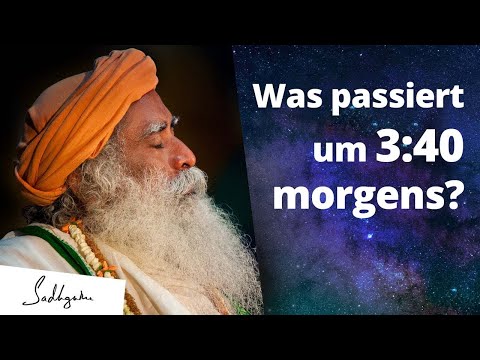 Etwas Phänomenales geschieht um 3:40 morgens