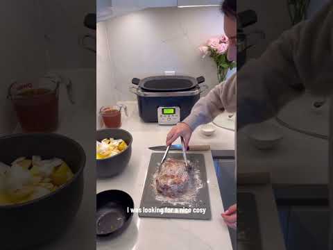 GreenPan 4QT Slow Cooker Matte Black PFAS-Free Ceramic 4qt 5 Settings