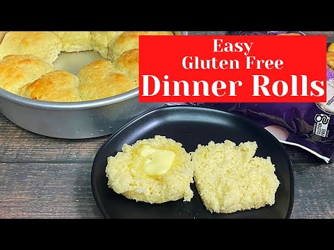 EASY GLUTEN FREE DINNER ROLLS | Great Value Gluten Free Flour Recipe