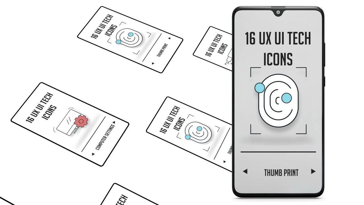 16 UX UI Lottie Icons