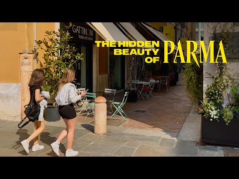 Walking Tour in Parma, Italy - 4K