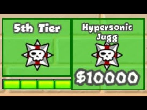 5th Tier Upgrades Mod - Hypersonic Juggernaut! | Bloons TD Battles 5th Tier Dart Monkey (BTD Battles