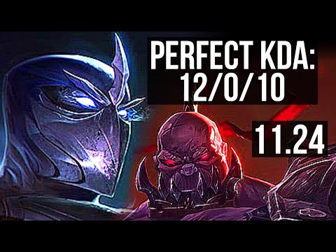 SHEN vs SION (TOP) | 12/0/10, Legendary, 500+ games | NA Master | 11.24