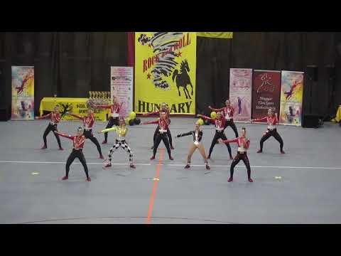 ROCK AND MAGIC SE, Hungary PARTY GIRLS Girls Nagyformáció Országos Bajnokság 1. hely