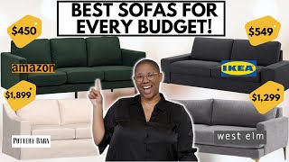 My Top 10 Favorite Sofas From Least to Most Expensive! Amazon, Ikea, Pottery Barn, Macy