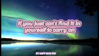 (if i can’t have you)lyrics(by A1)