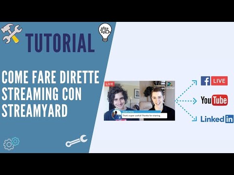 Come fare semplicemente le dirette streaming - Tutorial