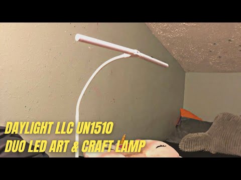 Daylight LLC UN1510 Duo LED Art & Craft Lamp Review & Test | Desk Lamp for Home/Office