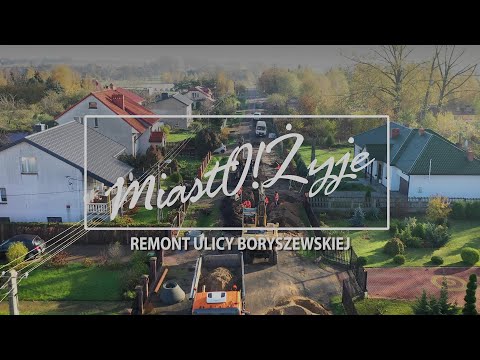 Miasto! Żyje 485 863 Remont Ulicy Boryszewskiej, Pierwsze domki dla jerzyków