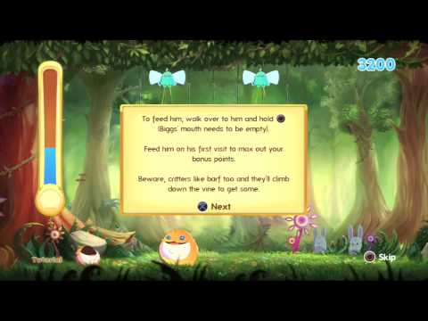 Critter Crunch (PS3) - Gameplay Tutorial - Barfing
