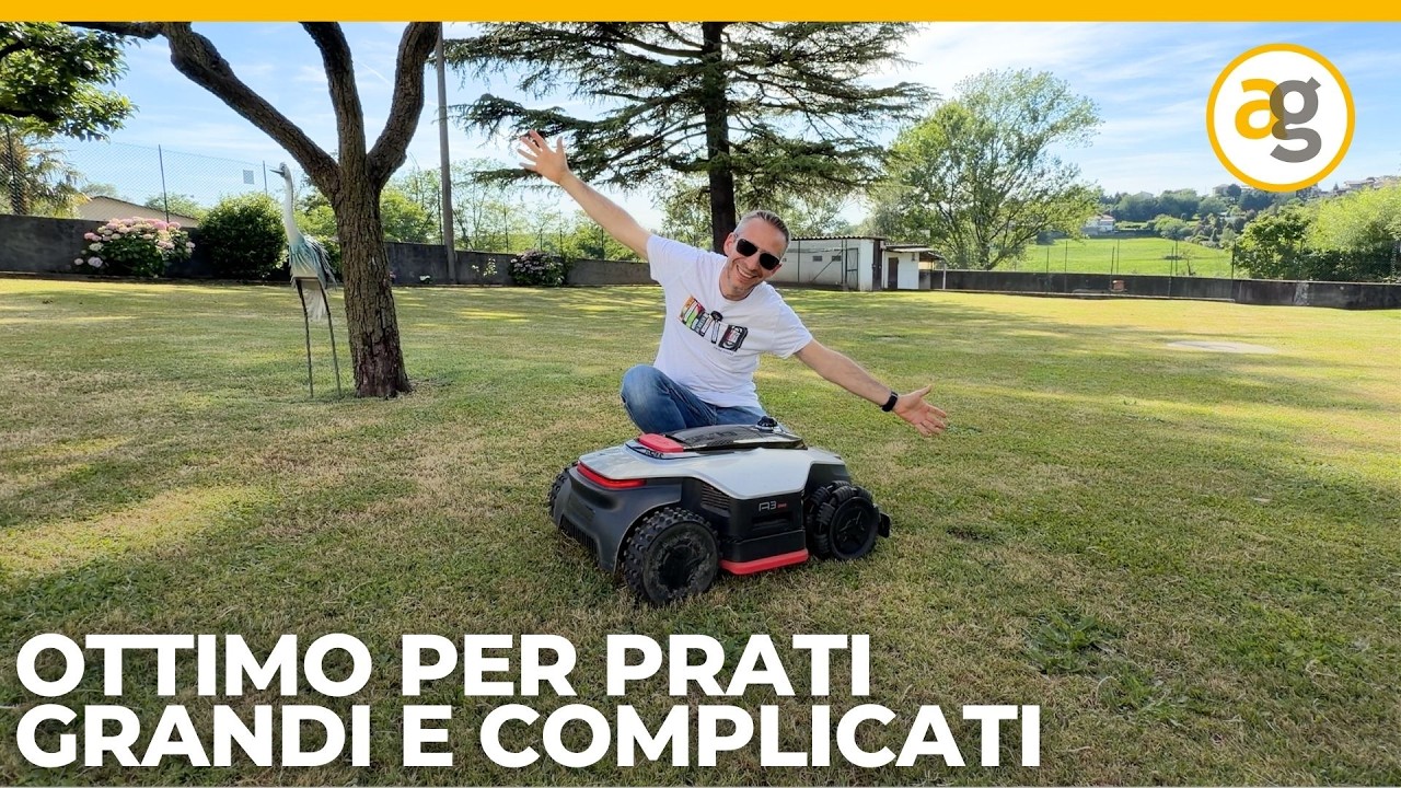 ROBOT TAGLIAERBA DREAME A3 AWD Recensione