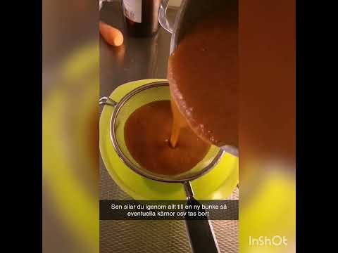 Gör egen nyponsoppa