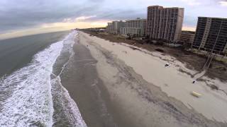 preview picture of video 'Phantom 2 (Drone) flying over North Myrtle Beach'