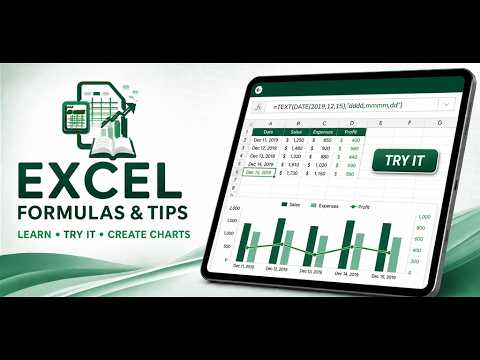 Excel Formulas: Learn & Try video thumbnail