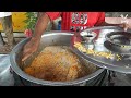 Hard Working Man Selling Roadside Chicken Biryani Chicken Biryani 80Rs Surat Street Food