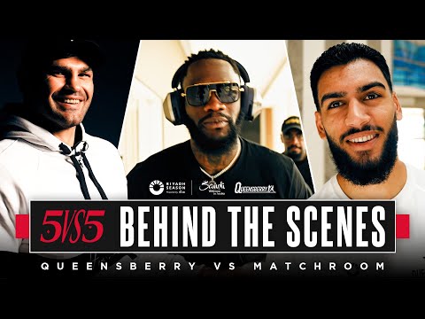 Behind the Scenes | Queensberry vs Matchroom 5v5 Media Day ????