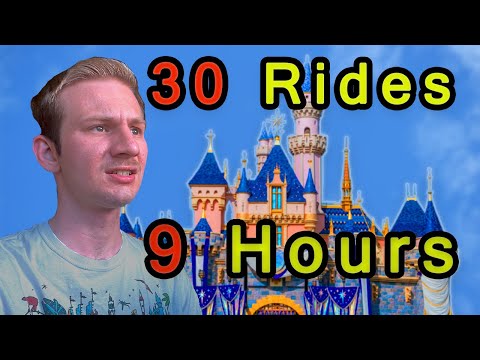 Riding EVERY Disneyland Ride in 9 HOURS!