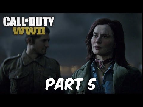 Call of Duty WWII | Walkthrough | Gameplay Part & Mission 5 | Liberation PC Full HD | No Commentary