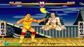 Hulk Hogan Vs Dhalsim - Epic Battle