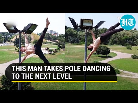 Pole Dancing By Next-level Athlete Dimitry Politov