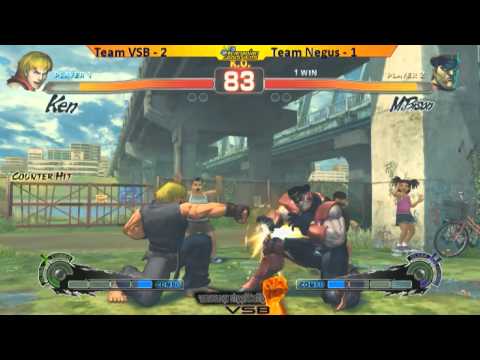 Team VSB vs Negus Reflectors - SSF4AE Teams - VSB Road To Canada Cup
