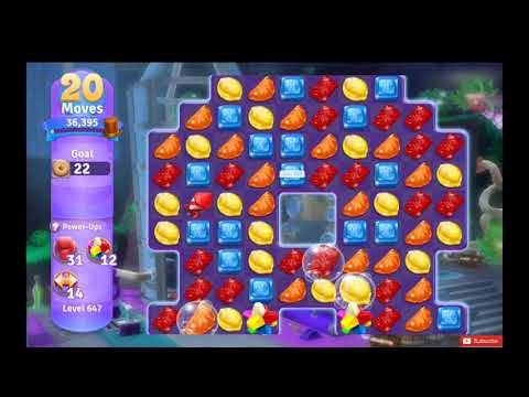 Wonka's World of Candy Level 647 NO BOOSTERS - A S GAMING ✔