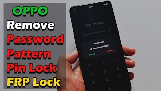 Oppo Reno5 4G/5G Pattern Unlock , Password Unlock , Hard reset