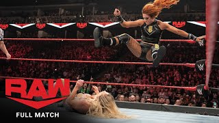 Download lagu FULL MATCH Becky Lynch vs Charlotte Flair Raw Octo... mp3