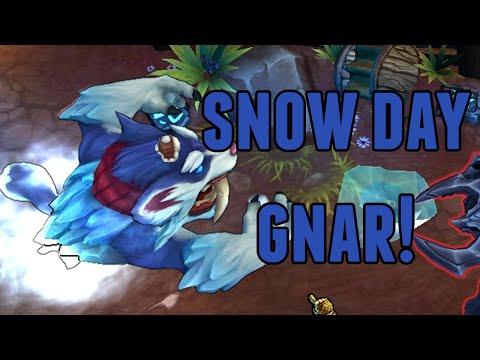 Snow Day Gnar - LoL Skin Spotlight