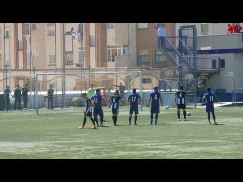 Penalty de Diego. FC Cartagena B - SFC Minerva