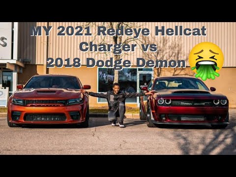 Dodge Demon Vs Redeye Hellcat Charger