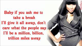 Nicki Minaj - Make Me Proud Verse Lyrics Video
