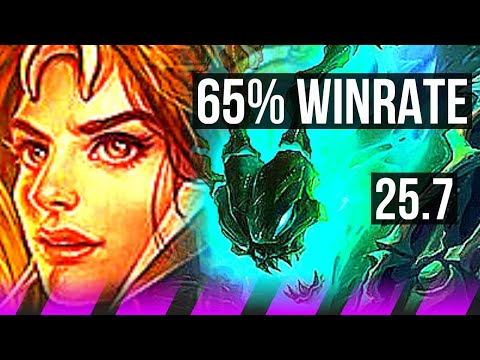 LEONA & Ashe vs THRESH & Aphelios (SUP) | 65% winrate, Rank 11 Leona | TR Grandmaster | 25.7