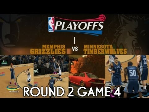 NBA 2K13 MyCareer - Playoffs Round 2 Game 4 | Bombing 3's