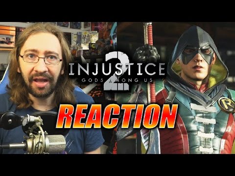 MAX REACTS: Robin Revealed for Injustice 2 (My New Main!?)