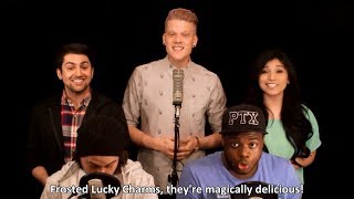 Evolution of Lucky Charms - Pentatonix - Lyrics HD