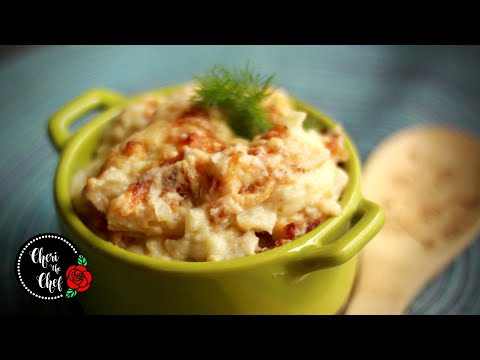 Cauliflower Au Gratin  🍲  Easy Low Carb Recipe