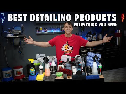 FULL DEMO! BEST DETAILING PRODUCTS FOR BEGINNERS & PROS