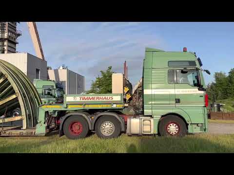 Seilscheiben zum Schacht 2 Zeche Hugo. 25.5.2023