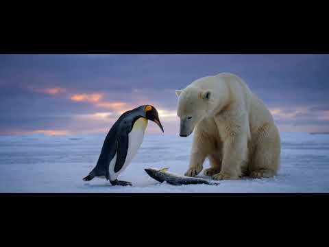 Wahre Freundschaft kennt keine Grenzen | Eisbär & Pinguin🐻‍❄️🐧✨