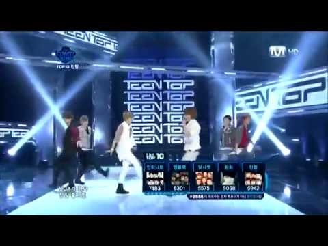 [PERF] 25.08.11 TEEN TOP - No More Perfume On You @ M Countdown