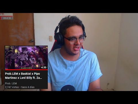 REACCIONANDO A "0000" de Prob.LEM x Baskiat x Pipo Martinez x Lxrd Billy ft Zan, Youshua | SRM