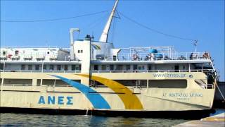 preview picture of video 'Aegean Glory and AG Nektarios Aiginas 28 June 2012'