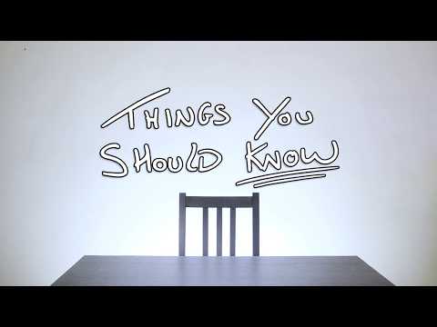 THINGS YOU SHOULD KNOW - FREDDIE WEBBER (official video)